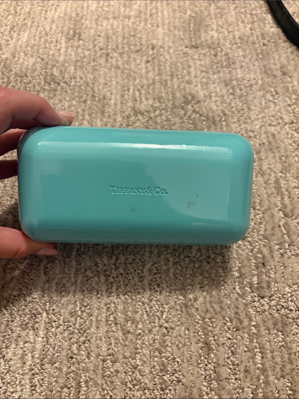 Tiffany & Co. Signature Turquoise Sunglasses Case